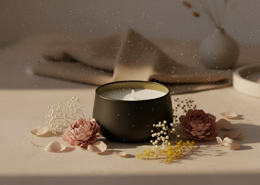 Pink Pollen Candle by MAISON TISANE